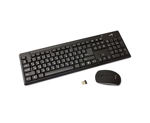 Беспроводной комплект клавиатура и мышь De Tech KM-215 W