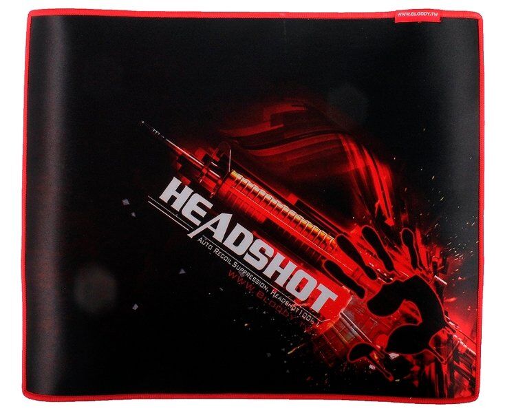 Коврик для мыши A4 Tech Bloody B-070, 430х 350х 4 мм (черный)