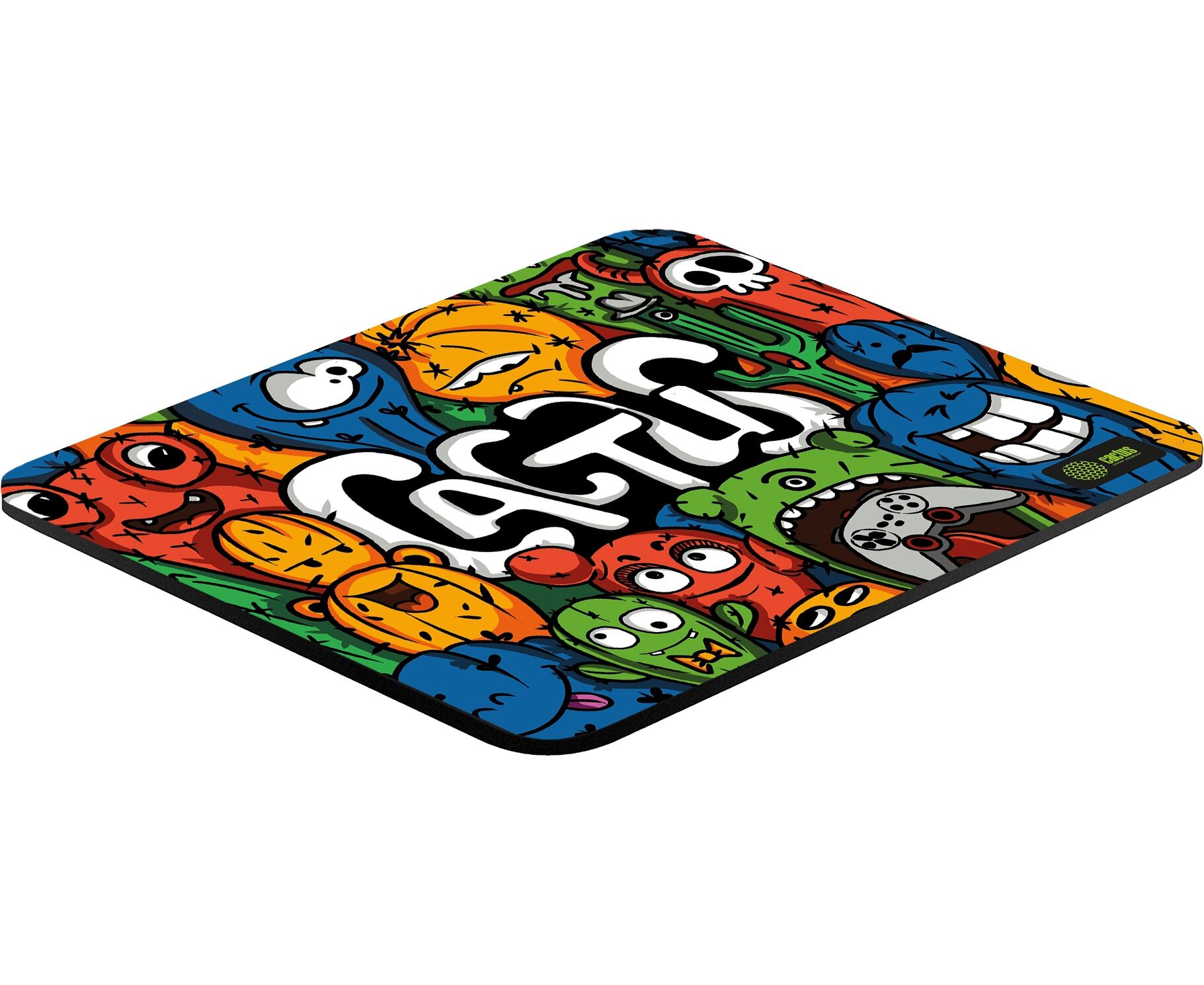 Коврик для мыши Cactus CS-MP-D03 M Colorful Cacti 300x250x3мм