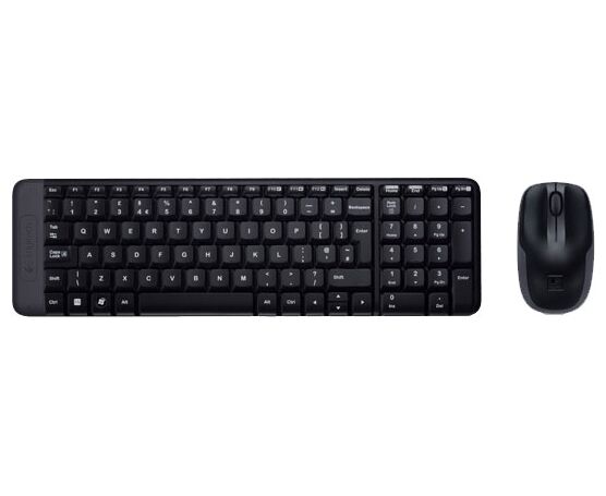 Клав.+ мышь Logitech MK220 Wireless Black (920-003169)