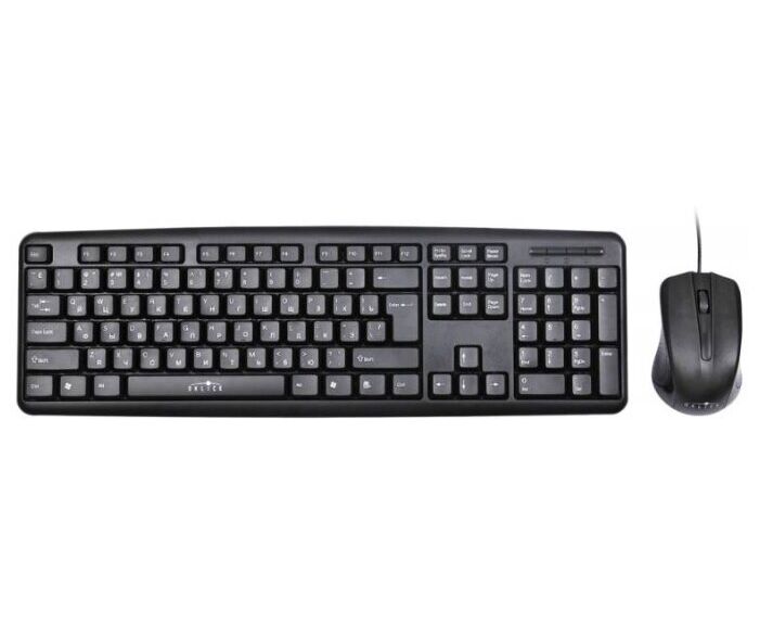 Клавиатура + мышь Oklick 600 M клав:черный мышь:черный USB