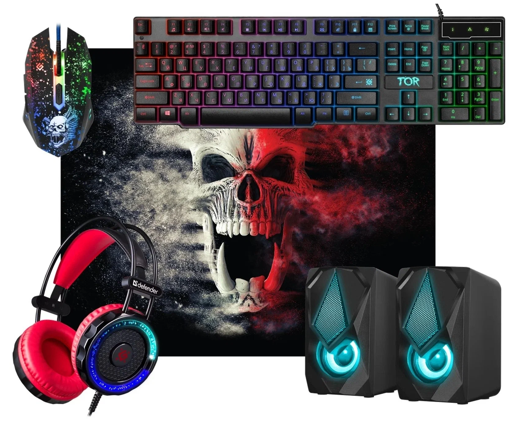 Клавиатура + мышь DEFENDER Tor MHP-127 (52127)