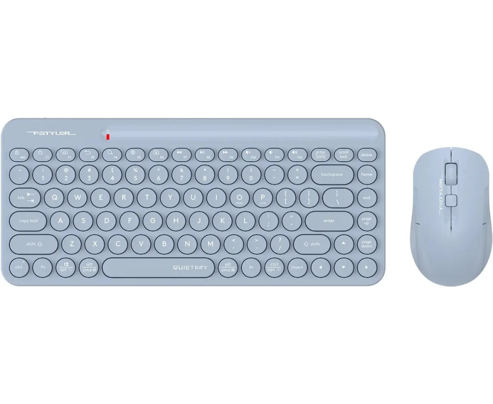 Клавиатура + мышь A4 Tech Fstyler FG3200 Air2 синий