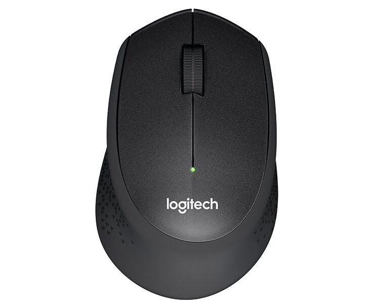 Мышь Logitech M330 Silent Plus Black, Wireless (910-004909)