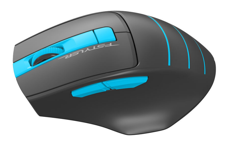 Мышь A4 Tech Fstyler FG30 S серый/синий
