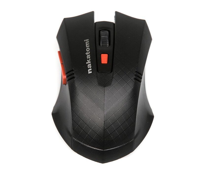 Мышь оптическая беспроводная Nakatomi Navigator MRON-04 U (black)