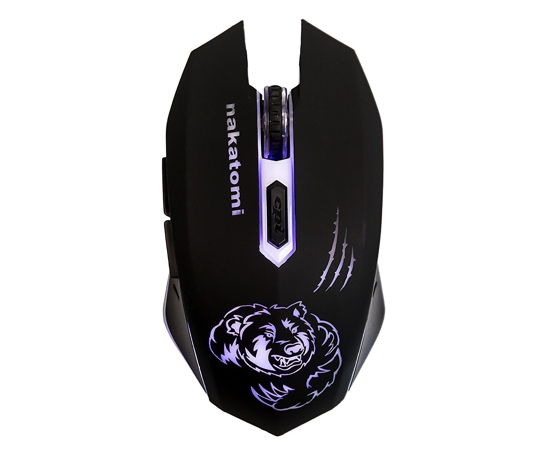 Мышь оптическая беспроводная Nakatomi Gaming mouse MROG-15 UR RF, игровая (101977)