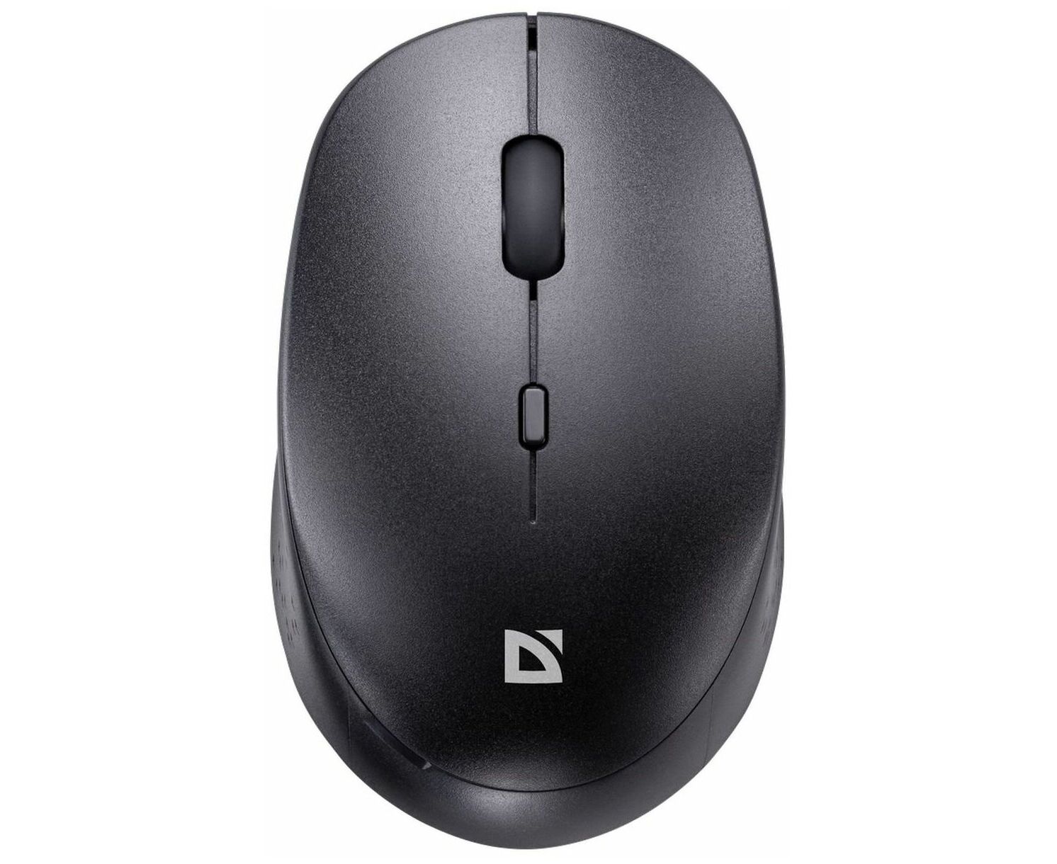 Мышь DEFENDER Auris MB-027 черный (52027) беспроводная оптическая, 4 D, 800-1600dpi, бесшумная.