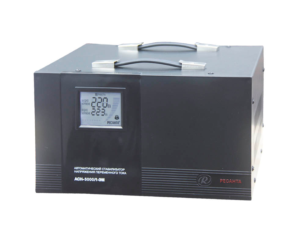 Стабилизатор напряжения Ресанта АСН-12000/1-Ц серый