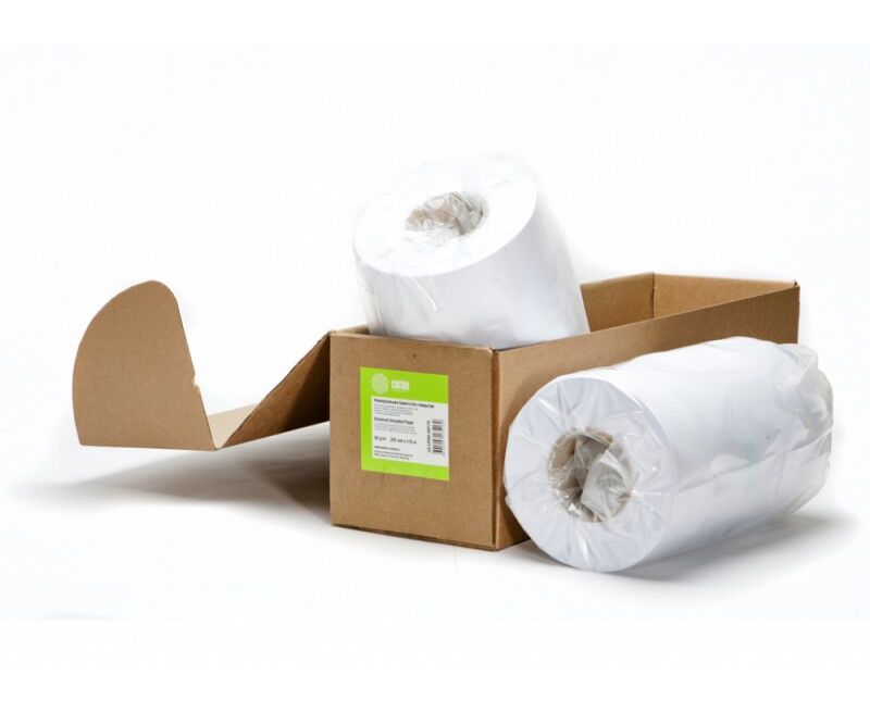 Бумага Cactus CS-LFP80-297175 A3 297мм-175м/80г/м 2/белый CIE171% инженерная бумага втулка:76.2мм (3")