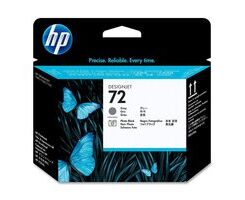 Печатающая головка HP 72 C9380 A фото черный/серый для HP DJ T1100/T610