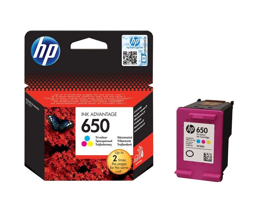Cart. HP №650 color для DJ2515/3515 (200 ст.) (CZ102 AE)