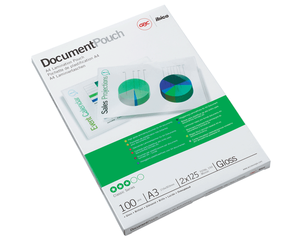 Пленка для ламинирования GBC 75мкм A3 (25шт) глянцевая 426x303мм 3740486