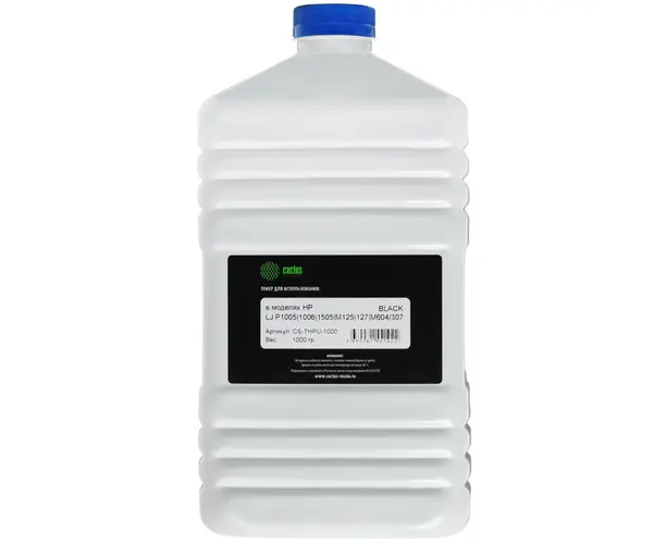 Тонер Cactus CS-THPU-1000 черный для HP Universal