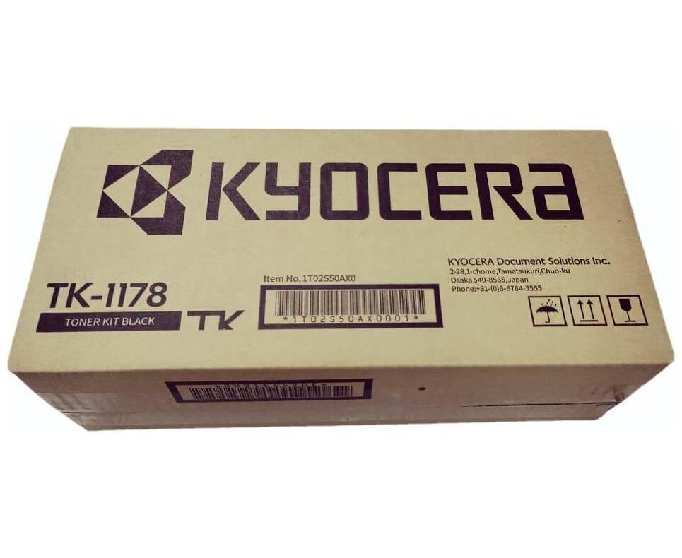 Тонер KYOCERA TK-1178 Black 1 T02 S50 AX0 7 200стр. для M2040dn/M2540dn/M2640idw