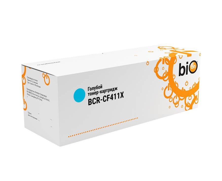 Картридж Bion CF411 X Тонер-картридж для HP Color Laserjet Pro M452(dw/dn/nw), MFP M477(fdn/fnw/dw) (5'000 стр.) Голубой