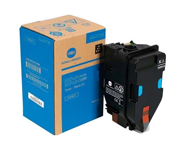 Тонер Konica Minolta TNP-81 Y AAJW251 желтый