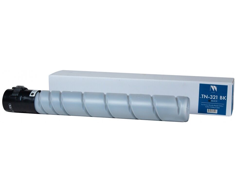 Тонер-картридж NV Print TN-321 BK (NV-TN-321 BK) Black для Konica Minolta Bizhub С224/C284/C284e/C364 (27000k)