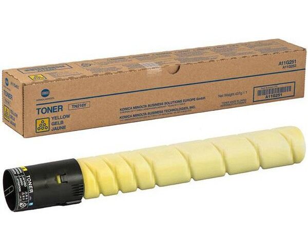 Тонер Konica-Minolta bizhub (A11 G251) C220/280 желтый TN-216 Y