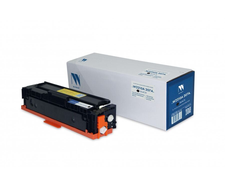 Тонер-картридж NV Print NV-W2210 A-207 ANCBK (NV-W2210 A 207 A) Black (без чипа, без гарантии) для HP Color Laser Jet M255/M282/M283 (1350k)