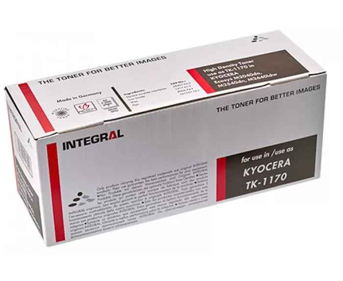Тонер-картридж Integral TK-1170 (12100172) для Kyocera-Mita M2040dn M2540dn, M2640idw (7 200 стр), с чипом