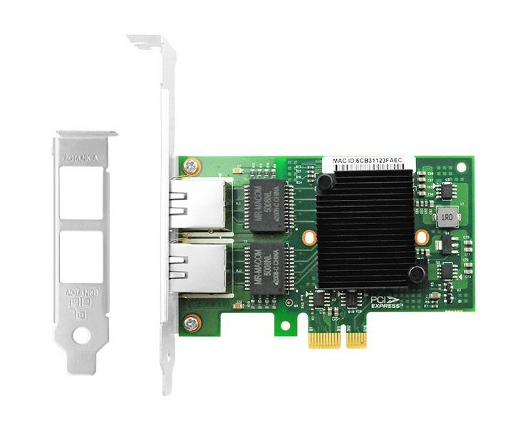 Сетевой адаптер LR-LINK LREC9222 HT PCIE 1 GB Dual Port