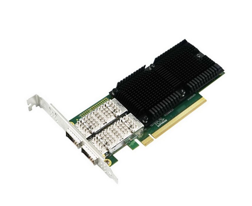 Сетевой адаптер LR-LINK LRES1014 PF-2 QSFP28 PCIE 100 GB 16 QSFP28