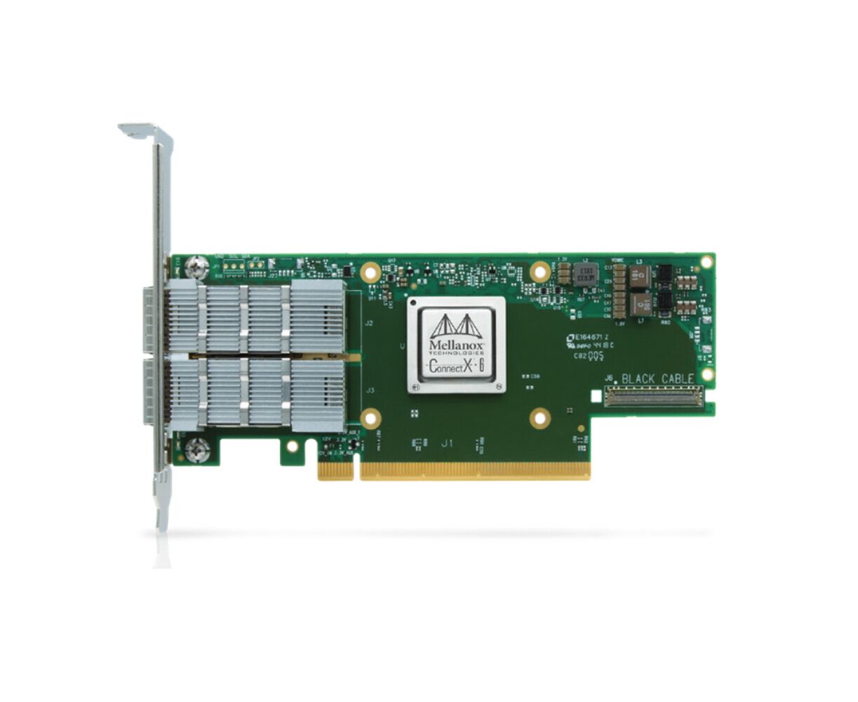 Сетевой адаптер MELLANOX MCX653106 A-HDAT Connect X-6 VPI