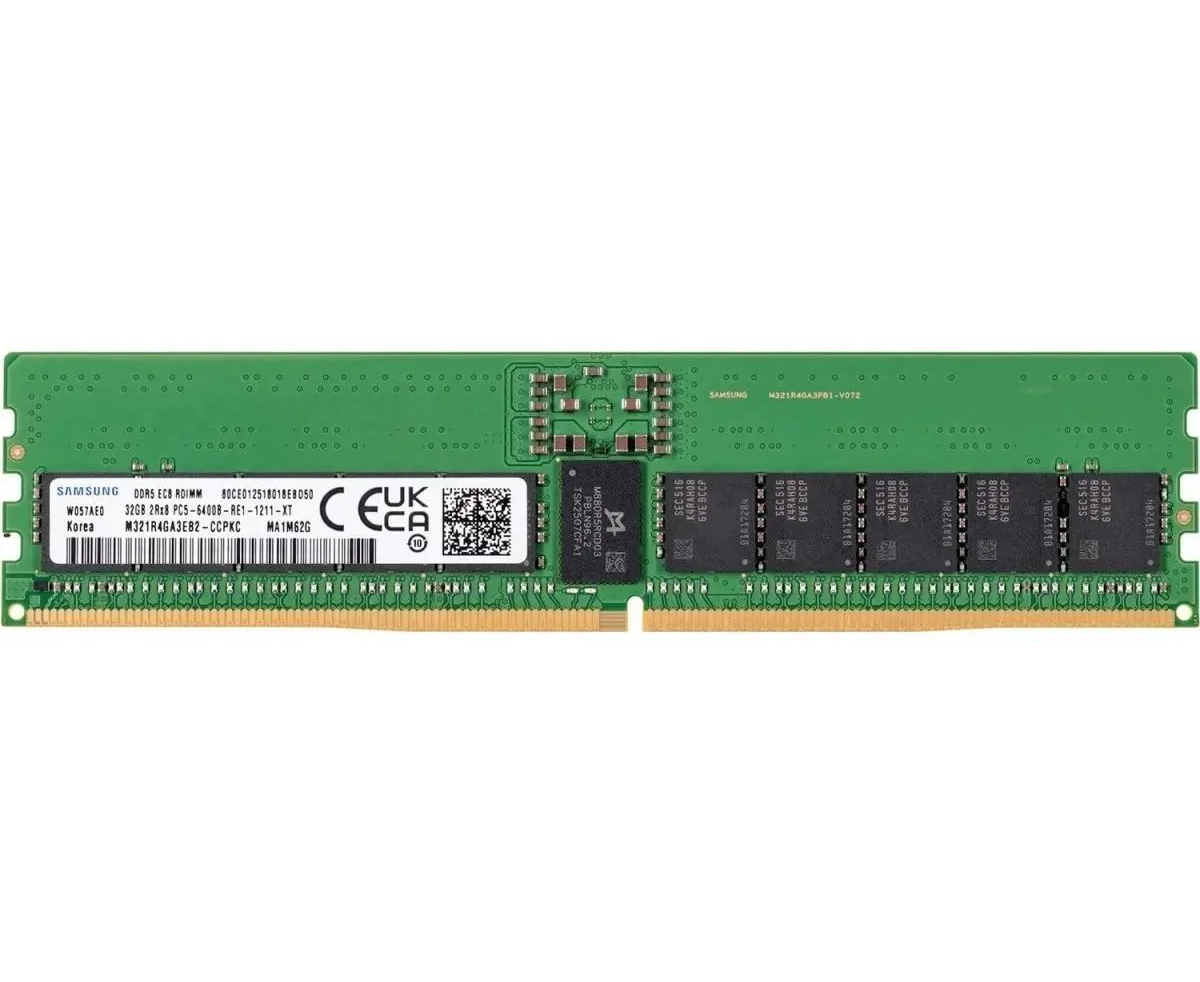 ОЗУ Samsung M321 R4 GA3 EB2-CCP DDR5 RDIMM 32 GB 6400 Mhz 2 Rx8