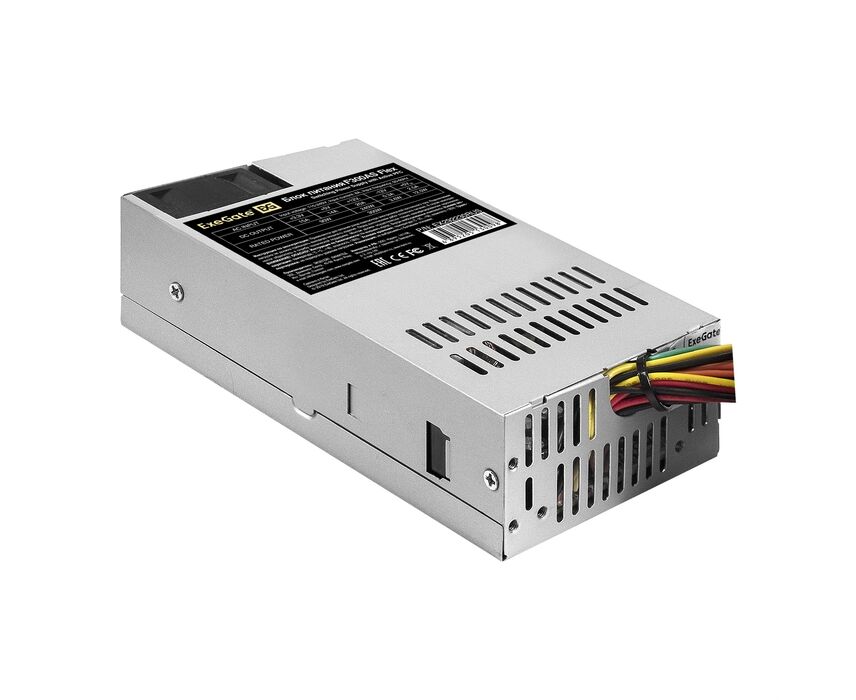Блок питания Exe Gate F300 AS EX292230 RUS 300 W (Flex ATX, for ITX case, APFC, КПД 80% (80 PLUS), 4cm fan, 24pin, 4+4pin, 3x SATA, 2x IDE)