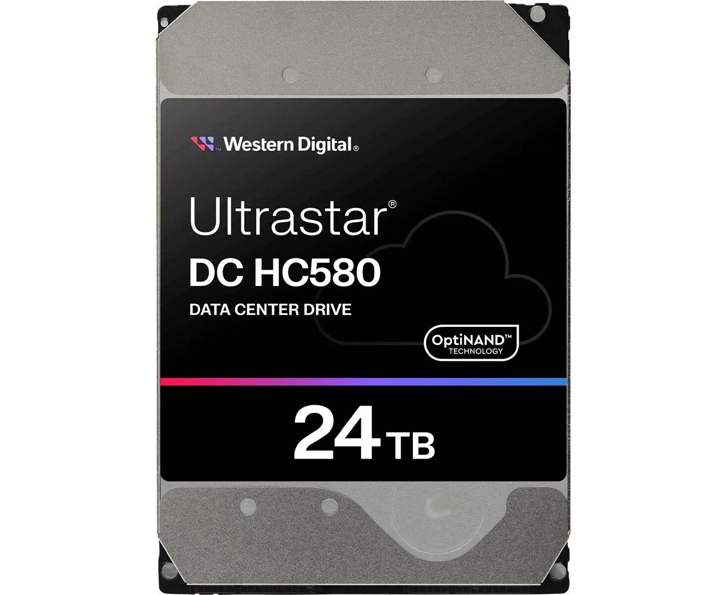 HDD Western Digital Ultrastar DC HC580 WUH722424 ALE6 L4 3.5" 24 TB 7200 RPM SATA3 6 Gb/s and 512 MB Cache