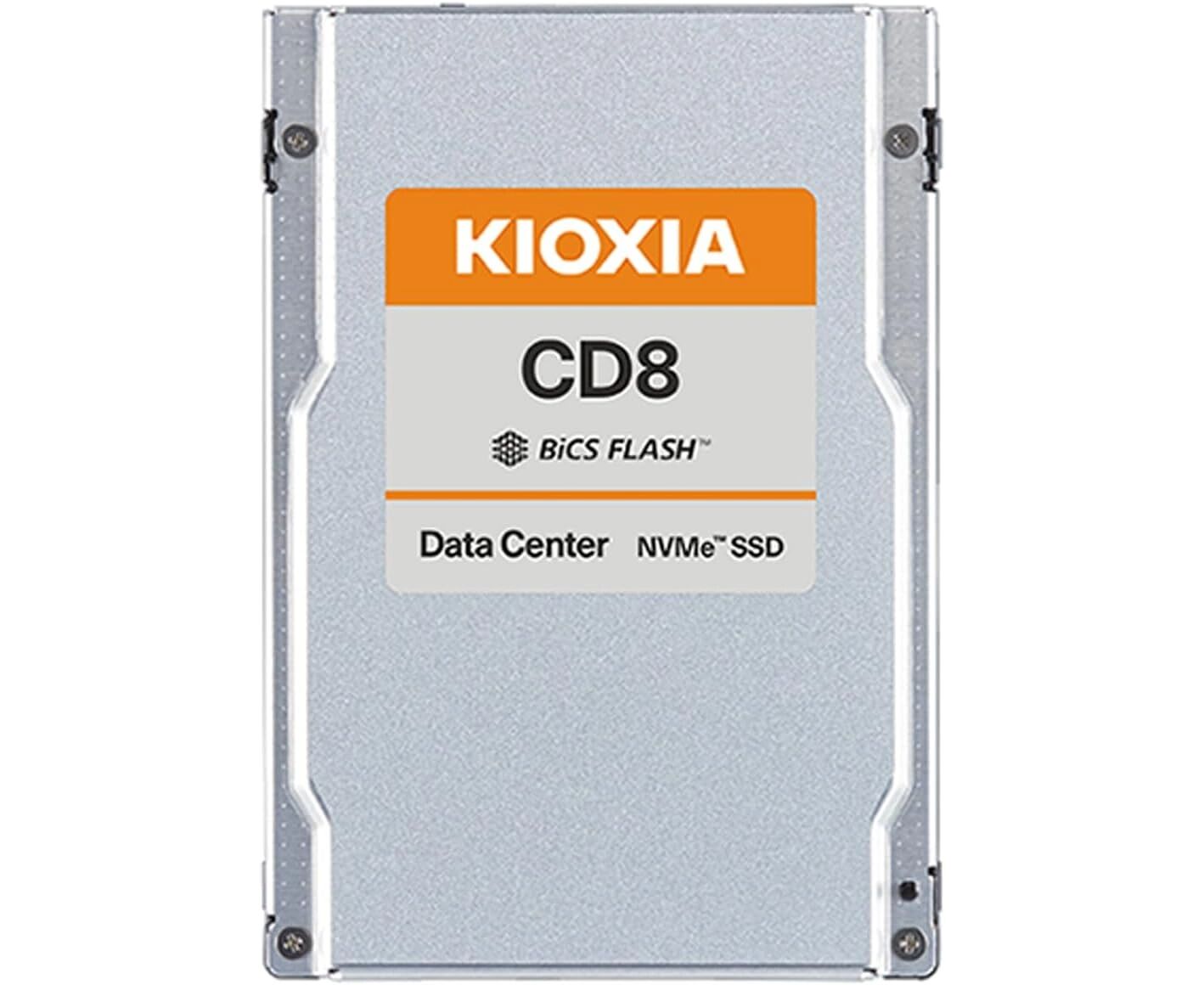 SSD Toshiba Kioxia CD8-R KCD8 XRUG3 T84 3.8 ТБ, 2.5", PC Ie 4.0 x4, NV Me