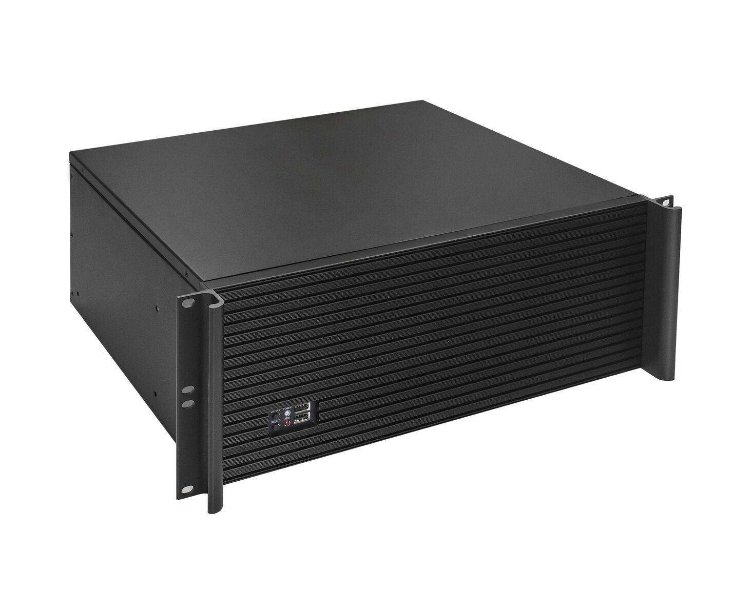 Корпус Exe Gate Pro 4 U390-05 EX292258 RUS RM 19", высота 4 U, глубина 390, без БП, USB