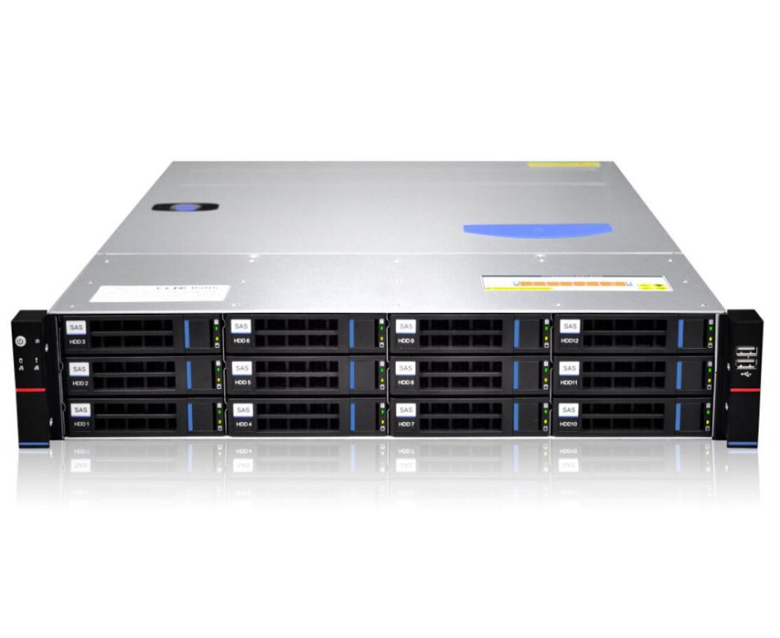 Корпус Gooxi RMC2112-670-HS-NV-D (0.94.002.0117), 2 U 12bay chassis SAS/SATA/NVME backplane rear 2*2.5