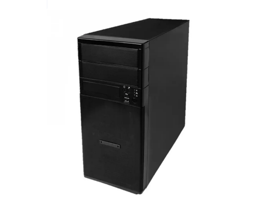 Корпус Ablecom CS-W43-12 C 4-trays Workstation Chassis 2 x 5.25" drive bays 4 3.5" swappable HDD trays, 4-port 6 Gbps SAS/ SATA to no PSU onb