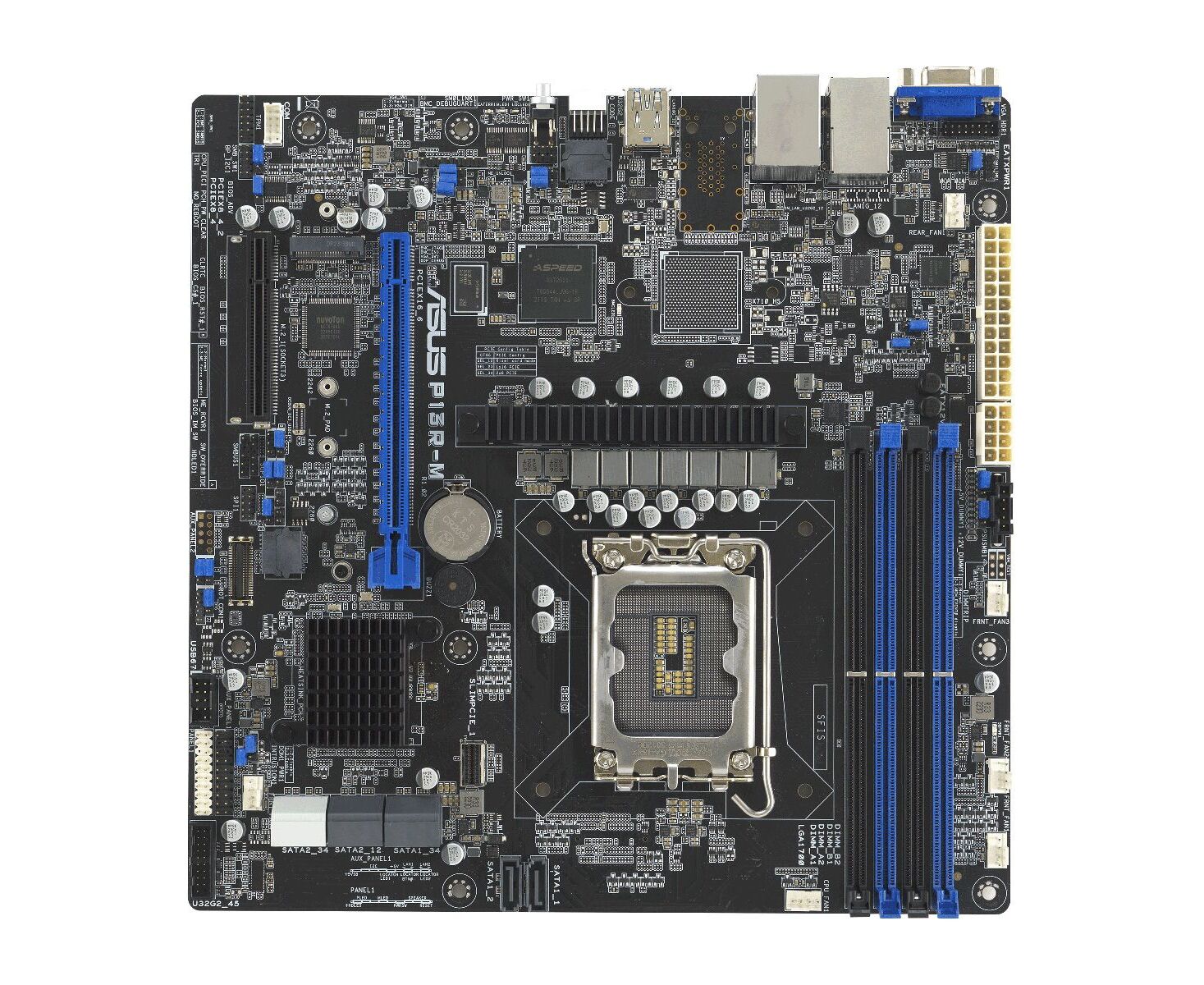 Материнская плата ASUS P13 R-M (90 SB0 C70-M0 UAY0) /SP Xeon,C262,MICROATX,4 DIMM