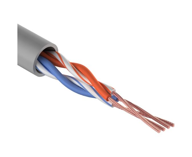 Кабель витая пара Rexant 01-0026 UTP 2 PR 24 AWG CAT5e Stranded бухта 305м