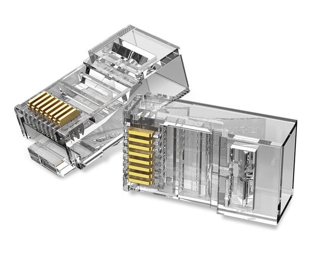 Коннектор RJ45 (8p8c) VENTION, cat. 6, под витую пару (50шт.) IDDR0-50