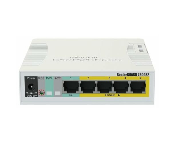 Коммутатор Mikrotik RB260 GSP