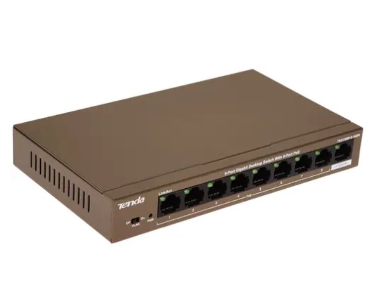 Коммутатор TENDA TEG1109 P-8-102 W 9 Port 10/100/1000 M POE