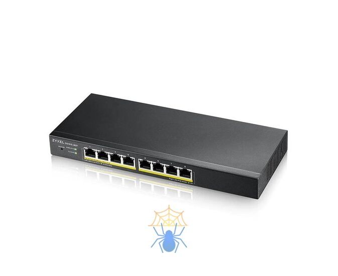 Коммутатор Zyxel Nebula Flex GS1915-8 EP (GS1915-8 EP-EU0101 F) 8 G 8 Po E+ 60 W управляемый