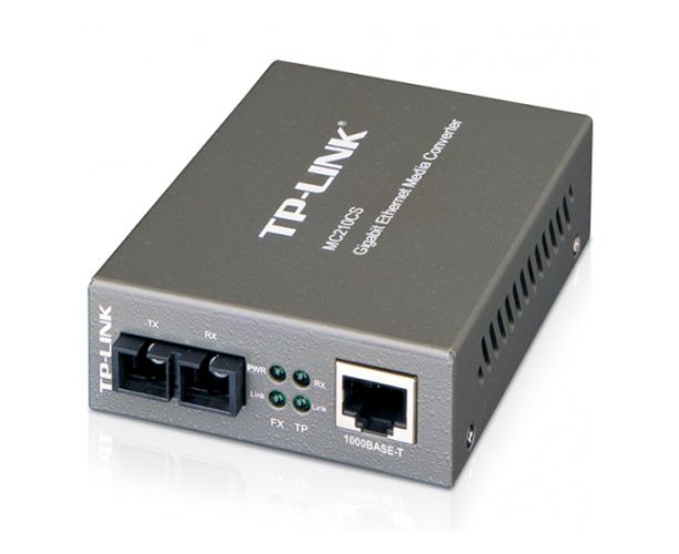 Медиаконвертер TP-Link MC210 CS 1000 Mbit RJ45 1000 Mbit SC