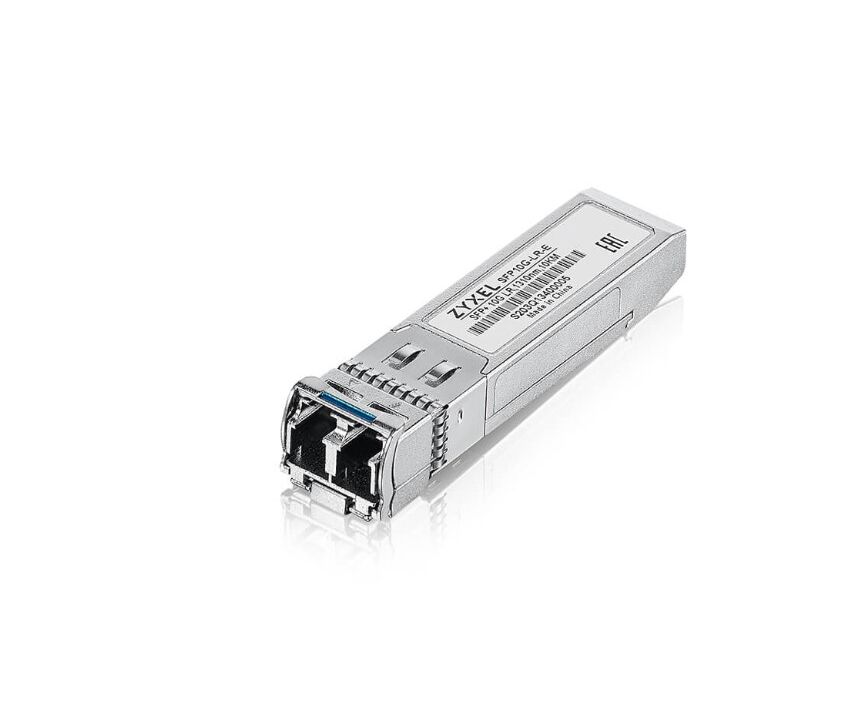 SFP модуль ZYXEL SFP10 G-LR-E (SFP10 G-LR-E-ZZBD01 F) (pack of 10 pcs), SFP transceiver single mode, SFP +, Duplex LC, 1310nm, 10 km