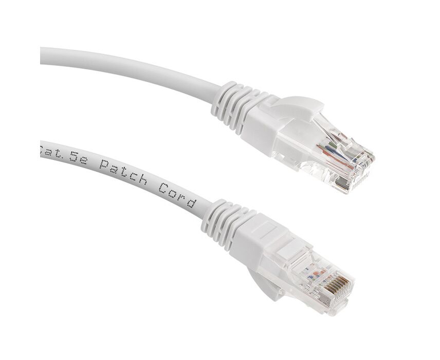 Патч-корд Lanmaster UTP LAN-PC45/U5 E-1.0-WH вилка RJ-45-вилка RJ-45 кат.5е 1м белый LSZH (уп.:1шт)