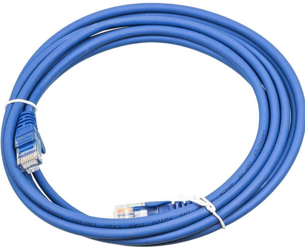 Патч-корд Lanmaster UTP LAN-PC45/U5 E-3.0-BL вилка RJ-45-вилка RJ-45 кат.5е 3м синий LSZH (уп.:1шт)