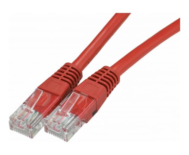 Патч-корд NEOMAX NM13001-030 R UTP 3 м, cat.5е, красный, многожильный