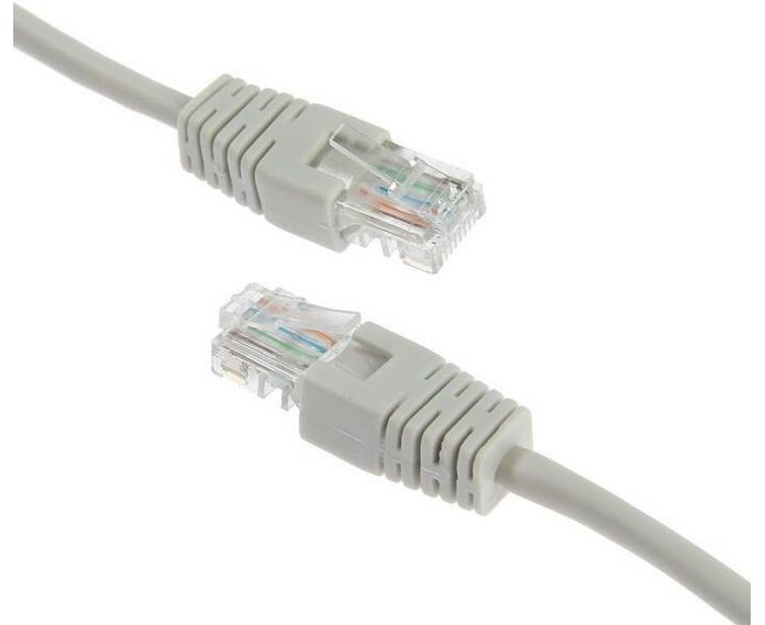 Патч-корд Bion BPC-U5 E101-1 M серый