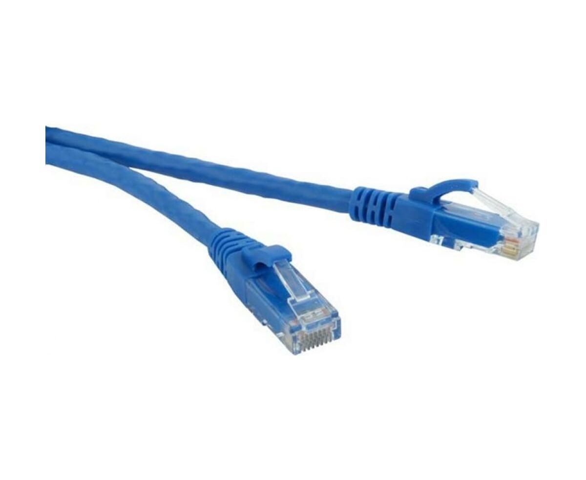 Патч-корд NEOMAX NM13001-010 B UTP 1 м, cat.5е, синий, многожильный