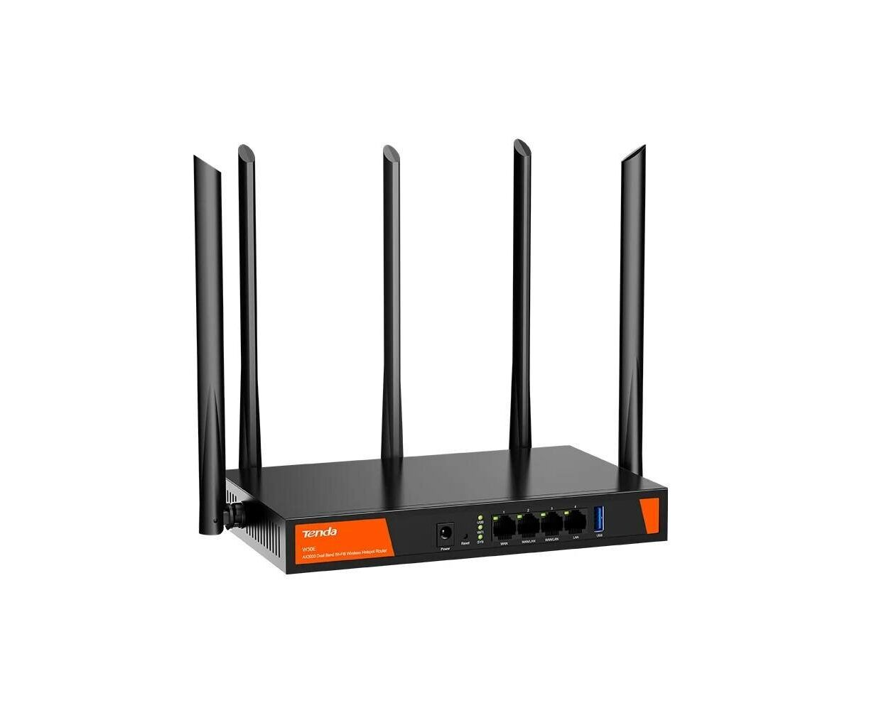 Wi-Fi маршрутизатор TENDA W30 E 3000 MBPS