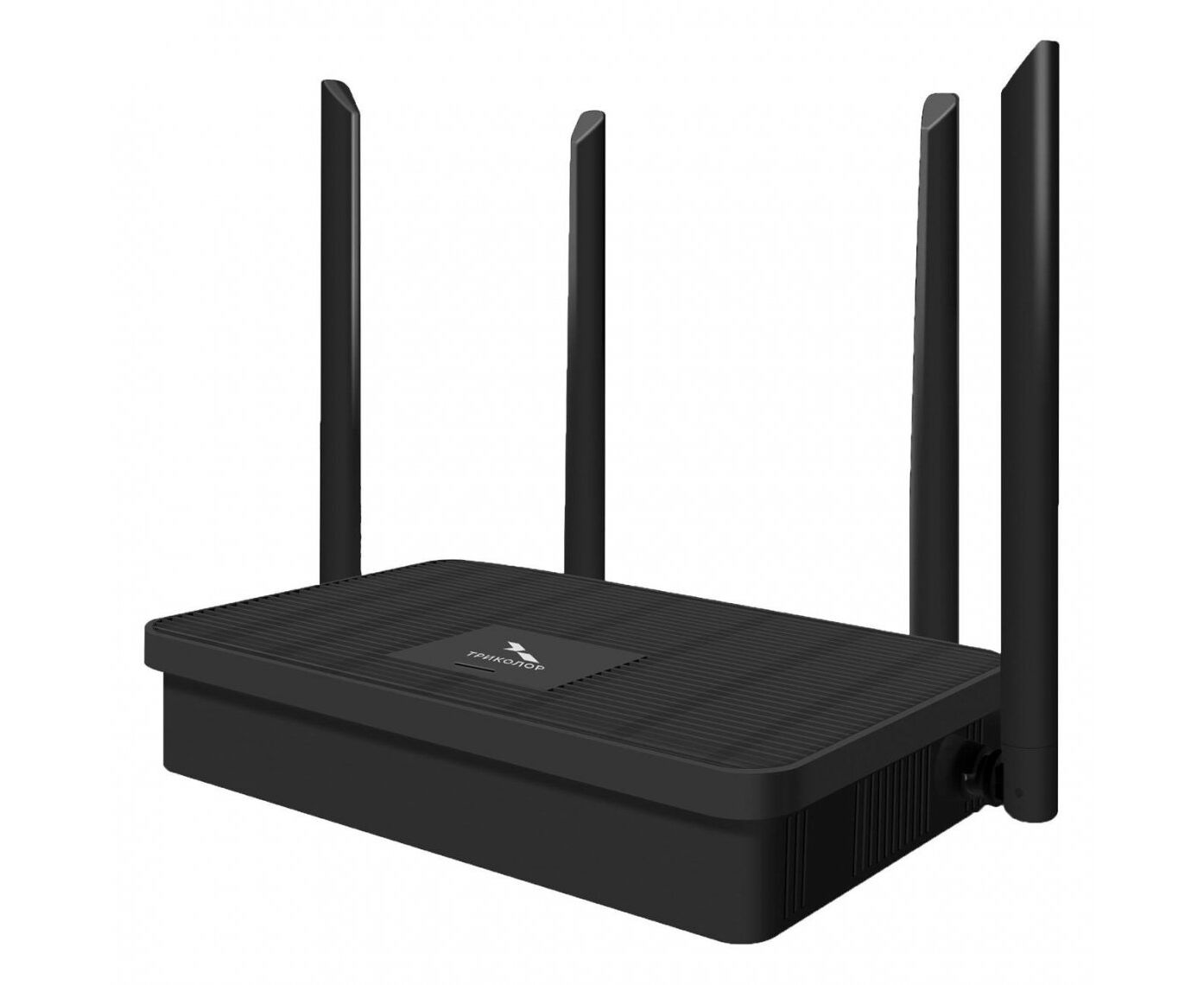 Роутер беспроводной Триколор TR-router-04 (046/91/00057758 AC1200 10/100/1000 BASE-TX черный